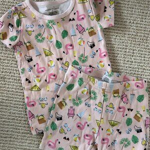Janie and Jack Tropical Pajama Set - 2T